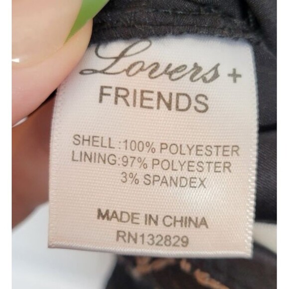 Lovers and Friends Floral Lace Jumpsuit Size S - Picture 5 of 9